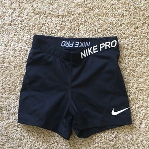 Nike spandex black